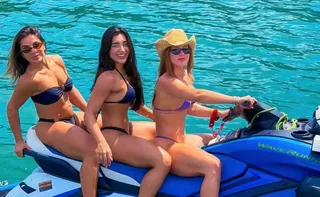 Imagem ilustrativa da imagem Virginia multada por pilotar jet ski sem colete e habilitação