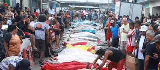 Imagem ilustrativa da imagem ‘Vítimas são só os policiais’, diz governador do Rio; Defensoria aponta 132 mortos