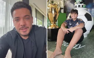 Imagem ilustrativa da imagem Wesley Safadão fala sobre cirurgia do filho para retirada de tumor no cérebro