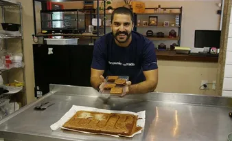 Imagem ilustrativa da imagem Aprenda a fazer um Brownie de chocolate com apenas cinco ingredientes