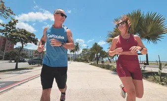 Imagem ilustrativa da imagem Corrida Tribuna Ruas da Cidade: “Casal que corre junto é mais feliz”, diz atleta