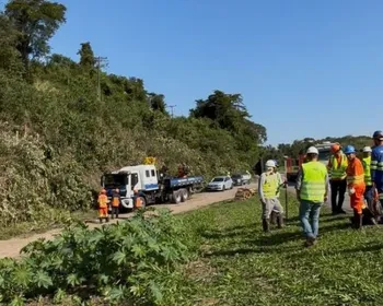 Imagem ilustrativa da imagem Obras de duplicação da BR-101 começam no Sul do ES