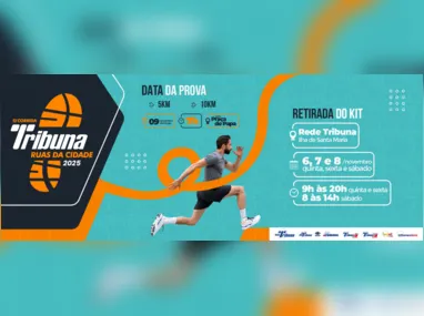 Imagem ilustrativa da imagem O que você precisa saber sobre a 12ª Corrida Tribuna Ruas da Cidade?