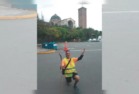 Ezequiel Pansini: “Fui agradecer. Por tudo o que Nossa Senhora já fez por mim, pela minha família, e para levar esperança”