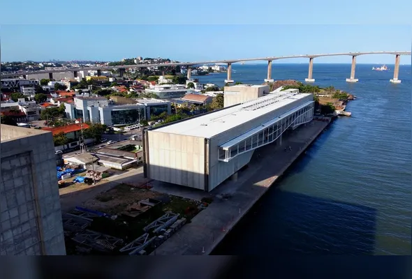 Prédio do Cais das Artes será inaugurado em dezembro