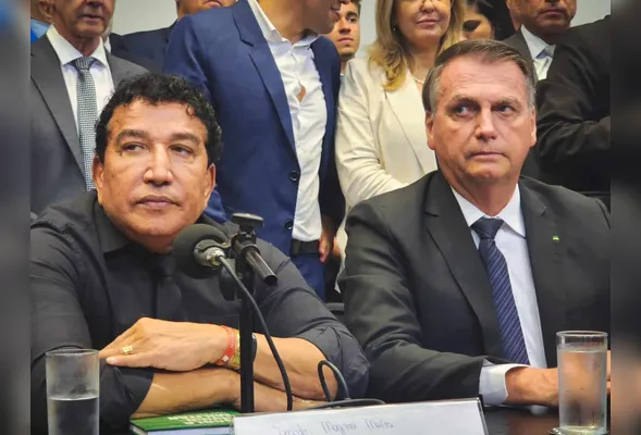 Magno Malta e Jair Bolsonaro