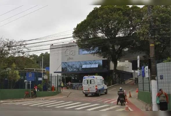 Hospital Santa Rita, em Vitória, onde ocorreu surto de contaminação: infectologista diz que não há risco para quem está nas proximidades do hospital