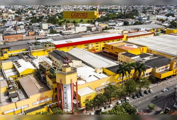 Fábrica da Garoto passa por ampliação, que faz parte dos investimentos de R$ 7 bi da Nestlé em todo o Brasil