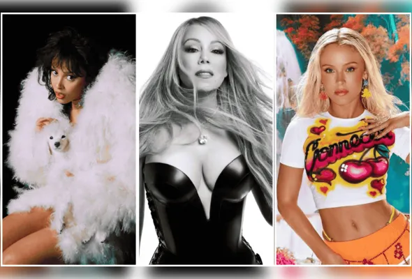 Lançamentos: Doja Cat, Mariah Carey, Zara  Larsson e mais.