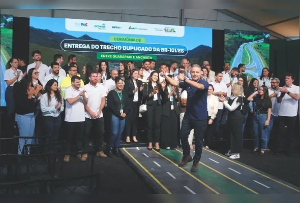 Renan Filho, no evento de entrega de trecho da BR-101, fez anúncio sobre a BR-262 e disse que governos federal e estadual definiram solução em conjunto