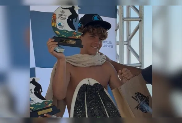 Eric Grattz vence etapas do Estadual de surfe no ES