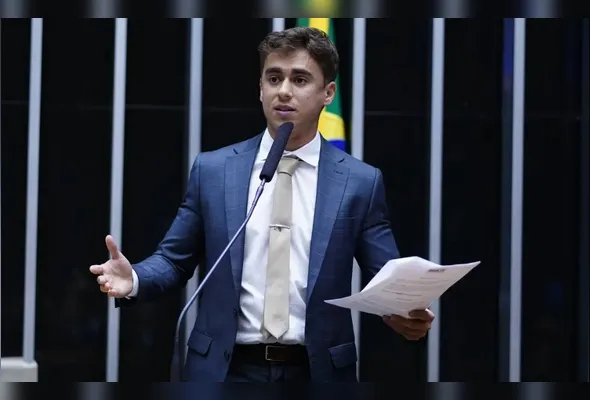 Nikolas Ferreira denunciou a ameaça do estudante horas antes da prisão, na manhã de quinta-feira
