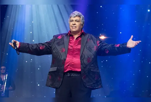 Sidney magal vai cantar hits como “Sandra Rosa Madalena”, além de grandes sucessos internacionais