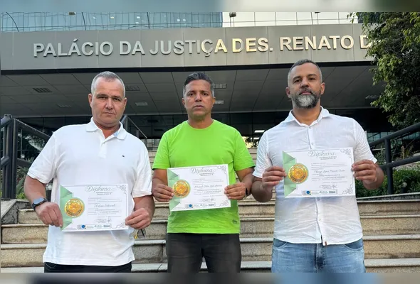 Wilian da Elétrica, Marcelo Leal e Dr. Thiago Peixoto