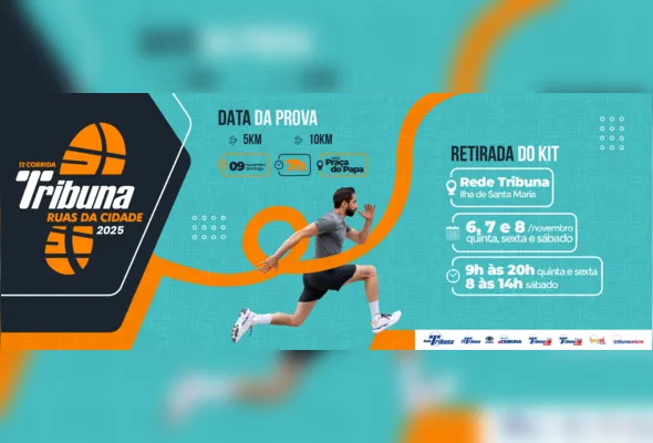 Imagem ilustrativa da imagem O que você precisa saber sobre a 12ª Corrida Tribuna Ruas da Cidade?