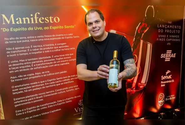 Gustavo Gomes Vervloet, da vinícola Cave Rara