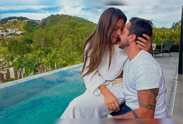 Andressa Ferreira e Thammy Miranda estão esperando o segundo filho