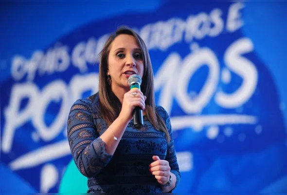 Renata Abreu, presidente nacional do Podemos