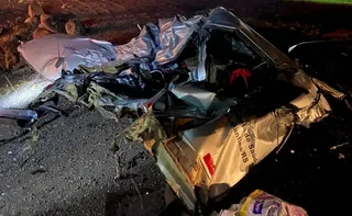 Imagem ilustrativa da imagem Acidente de caminhão e van com pacientes deixa cinco mortos em rodovia de RS