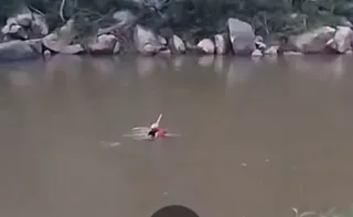 Imagem ilustrativa da imagem Adolescente de 15 anos morre afogado em cachoeira no ES