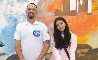 Imagem ilustrativa da imagem Aluna de escola pública de Vitória participa de experimento em missão da Nasa