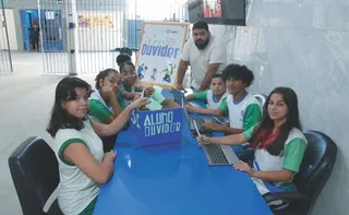 Imagem ilustrativa da imagem Alunos “ouvidores” recebem sugestões para o dia a dia