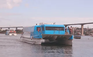 Imagem ilustrativa da imagem Aquaviário vai ter mais horários noturnos entre Vitória, Vila Velha e Cariacica