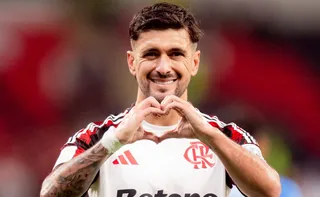 Imagem ilustrativa da imagem Arrascaeta carrega Flamengo para a semifinal do Intercontinental