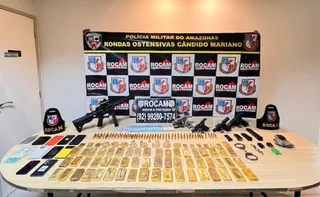 Imagem ilustrativa da imagem Barras de ouro avaliadas em R$ 45 mi são apreendidas e três policiais são presos