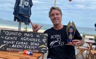 Imagem ilustrativa da imagem Bicampeão de asa-delta morre ao cair de parapente no Rio