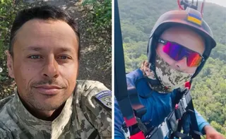 Imagem ilustrativa da imagem Brasileiro que foi para guerra na Ucrânia morre em acidente de parapente