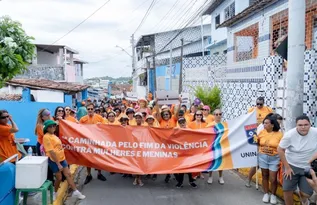 Imagem ilustrativa da imagem Casa Amarela se mobiliza em caminhada contra feminicídios: foram 76 em 2025