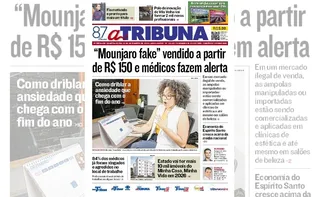 Imagem ilustrativa da imagem Confira os destaques do jornal A Tribuna desta quarta-feira
