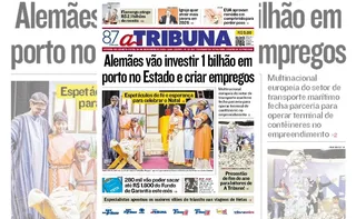 Imagem ilustrativa da imagem Confira os destaques do jornal A Tribuna desta quarta-feira