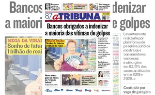 Imagem ilustrativa da imagem Confira os destaques do jornal A Tribuna desta sexta-feira