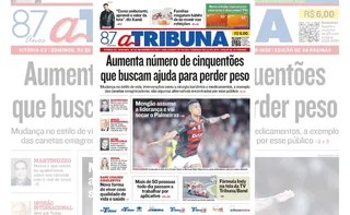 Imagem ilustrativa da imagem Confira os destaques do jornal A Tribuna deste domingo