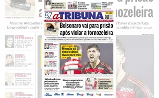 Imagem ilustrativa da imagem Confira os destaques do jornal A Tribuna deste domingo