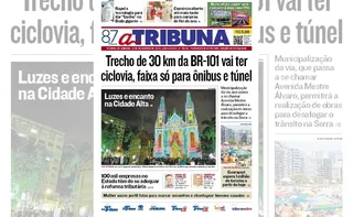 Imagem ilustrativa da imagem Confira os destaques do jornal A Tribuna deste sábado