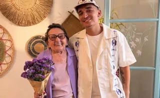 Imagem ilustrativa da imagem 'Coração do bem': Tânia Maria conhece João Gomes e posta foto com o cantor