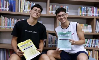 Imagem ilustrativa da imagem Desafio em família no segundo dia de Enem 2025