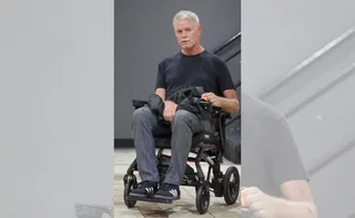 Imagem ilustrativa da imagem Diagnosticado com ELA, ator de 'Grey's Anatomy' é visto em cadeira de rodas