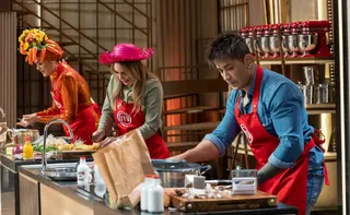 Imagem ilustrativa da imagem Disputa de famosos em cozinha temática no MasterChef Celebridades