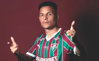 Imagem ilustrativa da imagem Fluminense anuncia Guilherme Arana como nova contratação