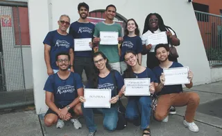 Imagem ilustrativa da imagem Grupo leva mensagens motivacionais para apoiar candidados do Enem em Vitória