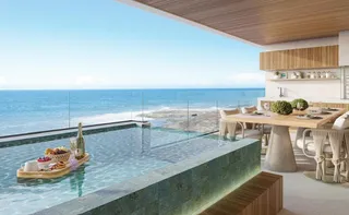 Imagem ilustrativa da imagem Guarapari ganha residencial de luxo com piscina aquecida em cada unidade