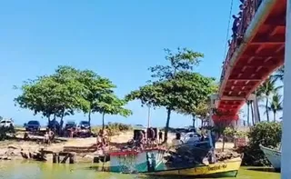 Imagem ilustrativa da imagem Homem morre afogado após pular de ponte na Serra