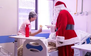 Imagem ilustrativa da imagem Hospital Santa Rita recebe ação de Natal para pacientes em tratamento oncológico