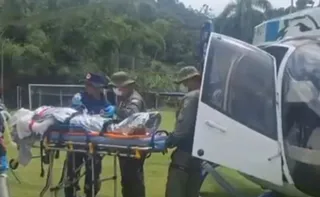 Imagem ilustrativa da imagem Idoso é resgatado pelo Notaer após sofrer queimaduras em 60% do corpo