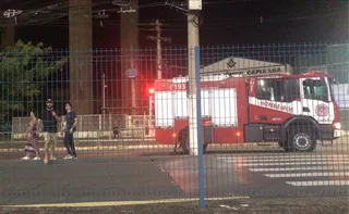 Imagem ilustrativa da imagem Incêndio atinge área Gourmet do Shopping Vitória