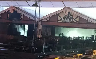 Imagem ilustrativa da imagem Incêndio destrói pizzaria situada na praça de alimentação em Domingos Martins